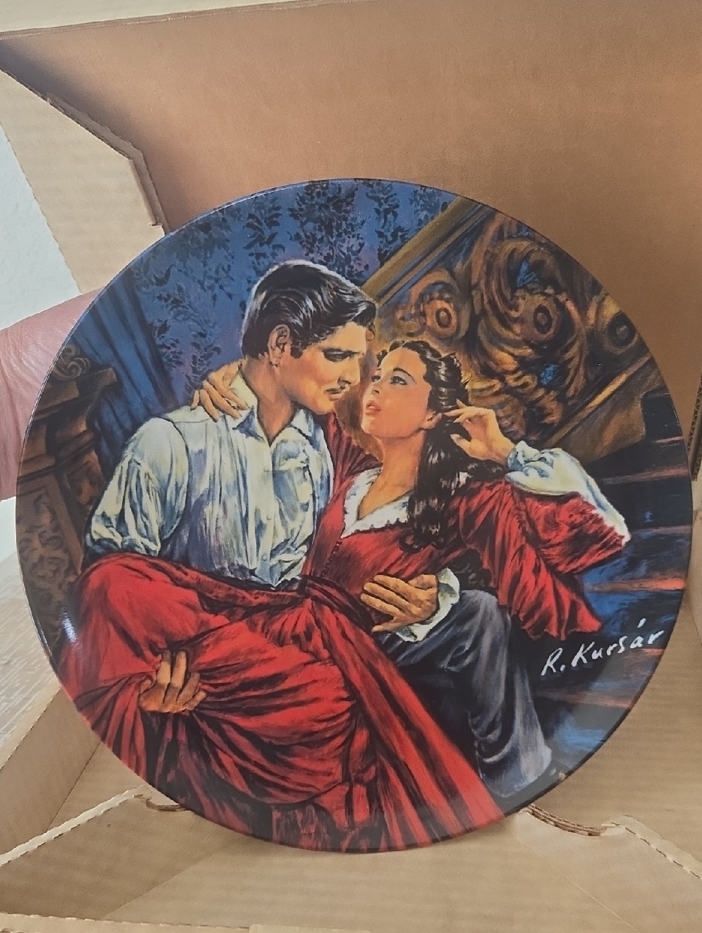 Gone  With The Wind Plate